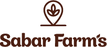 Sabar Farm Organization logo in dark color with symbol